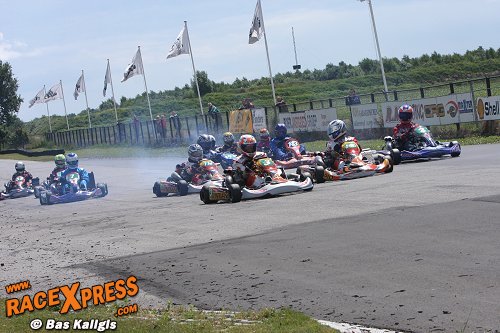 Cross geweld van start